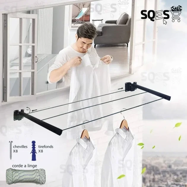 Pack Séche Linge مجفف الملابس المحمول